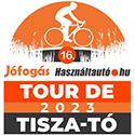 16. Jófogás Tour de Tisza-tó logo