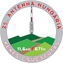 25. Antenna Hungária Kékes Csúcsfutás logo